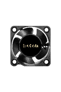 Вентилятор для корпуса ExeGate EX04020SB2P-5 черный, 40 мм, 5500 об/мин, 24 дБ, 3 pin
