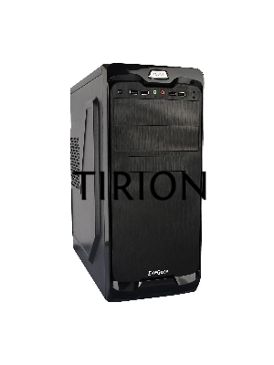 Компьютерный корпус Miditower Exegate UN-604 Black, ATX, <без БП> 2*USB+2*USB3.0, Audio