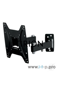 Крепеж Kromax OPTIMA-204 черный {Кронштейн для LED/LCD телевизоров 15