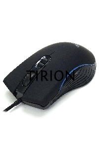 Мышь проводная Crown CMGM-900 черный, 3200 dpi, USB, кнопки - 7