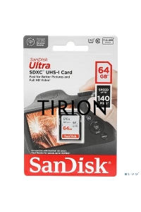 Карта памяти SANDISK SDXC 64GB UHS-I SDSDUNB-064G-GN6IN