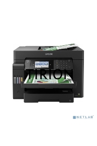 МФУ струйный Epson L15150, (A3, ADF, duplex, 35 стр./мин., Ethernet, Wi-Fi  черный)