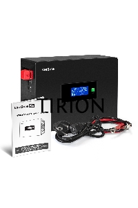 Комплект ИБП EX295992RUS + батарея 120Aч EX282988RUS 1шт (инвертор, синус, для котла, PF=1, настенный) ExeGate IdealSine SR-600.LCD.2SH <600VA/600W, чистая синусоида, цветной LCD-дисплей, 2*Schuko, крепление настенное, Black> + батарея ExeGate DT 12120 (1