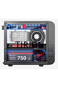 Компьютерный корпус Thermaltake Core V1  черный без БП miniITX 1x200mm 2xUSB3.0 audio bott PSU