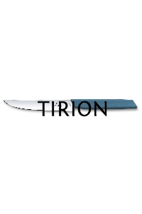 Нож кухонный Victorinox Swiss Modern (6.9006.122) стальной для стейка лезв.120мм прямая заточка синий