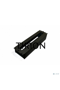 Рейка-DIN Hyperline BPB19-PS-3U-RAL9005 1U черный (упак.:1шт)