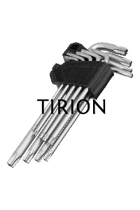 Набор ключей имбусовых Torx-Tempered, TT10-50, CrV, 9 шт., удлиненные Сибртех
