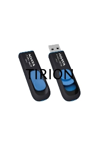 Флеш диск ADATA Flash Drive 64Gb UV128 AUV128-64G-RBE {USB3.0, BLACK/BLUE}