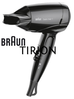 Фен Braun HD130, 1200Вт, черный