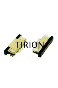 Разъем FPC  Half Coverage Top Contact 0.5K-BS-12PWB 12 pin высота 2мм шаг 0,5мм