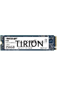 Накопитель SSD Patriot P300, 256GB, PCIe 3.0 x4, M.2 2280, NVMe, R/W 1700/1100