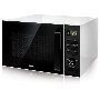 Микроволновая печь BBK 25MWS-970T/WB белый, 25 л, 900 Вт, поворотный механизм/кнопки