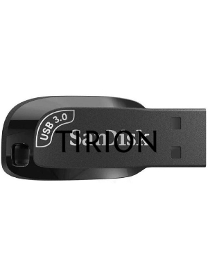 Флеш диск 128GB SanDisk CZ410 Ultra Shift, USB 3.0, Black