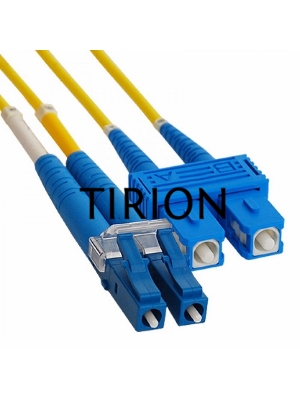 Патч-корд оптический переходной (SM), 9/125 (OS2), LC/UPC-SC/UPC, (Duplex), LSZH, 3м