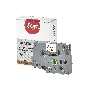 Кассета с лентой S'OK by Sakura Printing TZE841 для Brother,  черный на золотом, 18мм/8м , наклейка