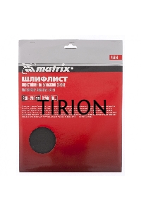 Шлифлист на бумажной основе, P 240, 230 х 280 мм, 10 шт., водостойкий  Matrix