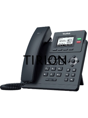 Телефон SIP Yealink SIP-T31P WITHOUT PSU черный (без БП)