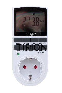 Таймер электрический Energenie EG-SST-01, LCD-дисплей 2,3″, белый