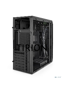 Компьютерный корпус Miditower ExeGate XP-334UC (ATX, без БП, 1*USB+1*USB3.0+1*TypeC, аудио, черный)