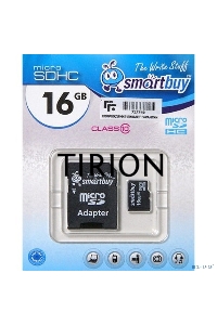 Флеш карта Smartbuy microSD 16GB microSDHC Class 10 (SD адаптер)