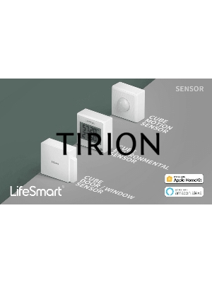 Комплект устройств Lifesmart Starter KIT на напряжение 100-240В (умная станция, датчик движения,  датчик состояния окружающей среды, пульт,  датчик открывания двери) для управления умным домом (LS082WH, LS058WH, LS062WH, LS063WH, LS069WH)