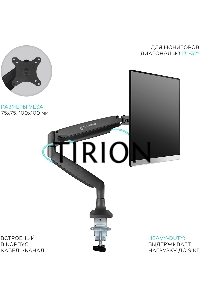 Кронштейн для мониторов ONKRON G100 белый 13