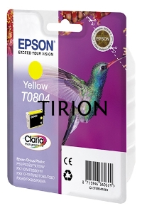 Картридж струйный Epson C13T08044011 желтый для Epson St Ph P50/PX660/PX720WD (330стр.)