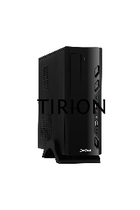 Компьютерный корпус Exegate EX268696RUS Компьютерный корпус MiniITX Exegate MI-208 Black, miniITX/mATX, <M450, 80mm>, 2*USB, Audio