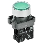 Кнопка IEK LA167-BAF31 d=22мм 1з зеленая