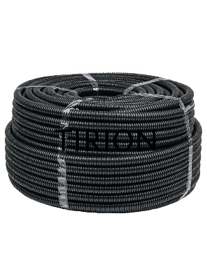 Труба гофр. FRHF с зондом d20мм (100м) черная Plast EKF PROxima | FRHF-20 | EKF