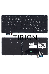 Клавиатура для ноутбука Dell XPS 15 9550  черная с подсветкой