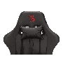 Кресло игровое A4Tech Bloody GC-600, черный, эко.кожа, крестовина металл