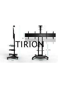 Стойка для двух телевизоров с кронштейном ONKRON TS1881DV 40