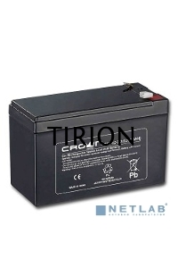 Батарея CROWN CBT-12-7.2 (напряжение 12В, емкость 7.2 А/Ч, разм 151х65х100 мм, вес 2,1 кг, тип клеммы - F2, 5 лет)