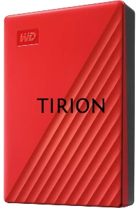 Накопитель Portable HDD 5TB WD My Passport (Red), USB 3.2 Gen1, 107x75x19mm, 210g /12 мес./