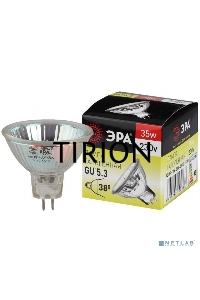 Лампа галогенная ЭРА GU5.3-JCDR (MR16) -35W-230V-Cl(10/200/6000)