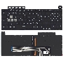 Клавиатура для ноутбука Asus FX506 FX506U черная с подсветкой