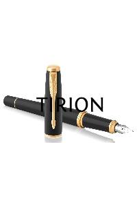 Ручка перьевая Parker Urban Core F309 (CW1931593) Muted Black GT F сталь нержавеющая подар.кор.