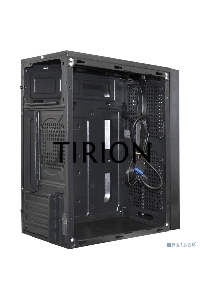 Компьютерный корпус Minitower ExeGate mEVO-9302-RGB-700W-12 (mATX, БП 700NPX с вент. 12см, 2*USB+1*USB3.0, HD аудио, черный с RGB подсветкой)