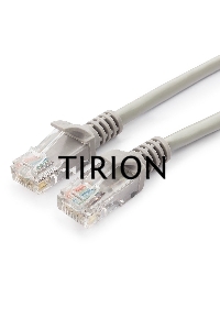 Коммутационный шнур Комм шнур, UTP, кат 5e, 0.25м с RJ45 (серый)