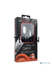 Кабель USB 2.0 Cablexpert CC-P-USBC02Bl-1.8M, AM/Type-C, серия Platinum, длина 1.8м, синий, блистер