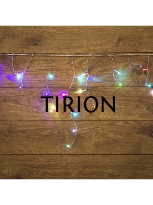 Гирлянда Айсикл NEON-NIGHT (255-009)  (бахрома) светодиодный, 1,8 х 0,5 м, прозрачный провод, 230 В, диоды RGB
