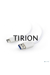 Кабель USB Cablexpert CCP-USB3-AMCM-1M-W, USB3.0 AM/USB Type-C, 1м, белый, пакет