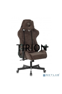 Кресло игровое Бюрократ VIKING KNIGHT LT10 FABRIC коричневый крестовина металл/пластик