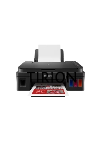 МФУ струйный Canon PIXMA G3410 (2315C009), A4, цветное, печ. 8.8 стр/мин (ч/б) 5 стр/мин (цвет), скан. до 19 стр/мин., 4800x1200 dpi (принтер) 1200х600 dpi (сканер), USB, Wi-Fi