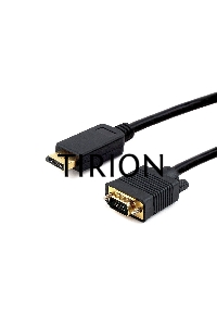 Кабель DisplayPort->VGA Cablexpert CCP-DPM-VGAM-10, 3м, 20M/15M, черный, экран, пакет