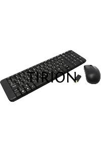 Клавиатура + мышь Logitech MK220 клав:черный мышь:черный USB беспроводная