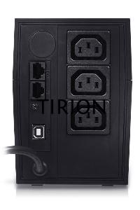 Источник бесперебойного питания Powercom Raptor RPT-1000AP 600Вт 1000ВА черный