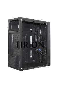 Компьютерный корпус Minitower ExeGate mEVO-9302-RGB (mATX, без БП, 2*USB+1*USB3.0, HD аудио, черный с RGB подсветкой)