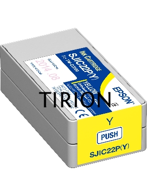 Картридж струйный SJIC22P(Y): INK CARTRIDGE FOR TM-C3500 желтый